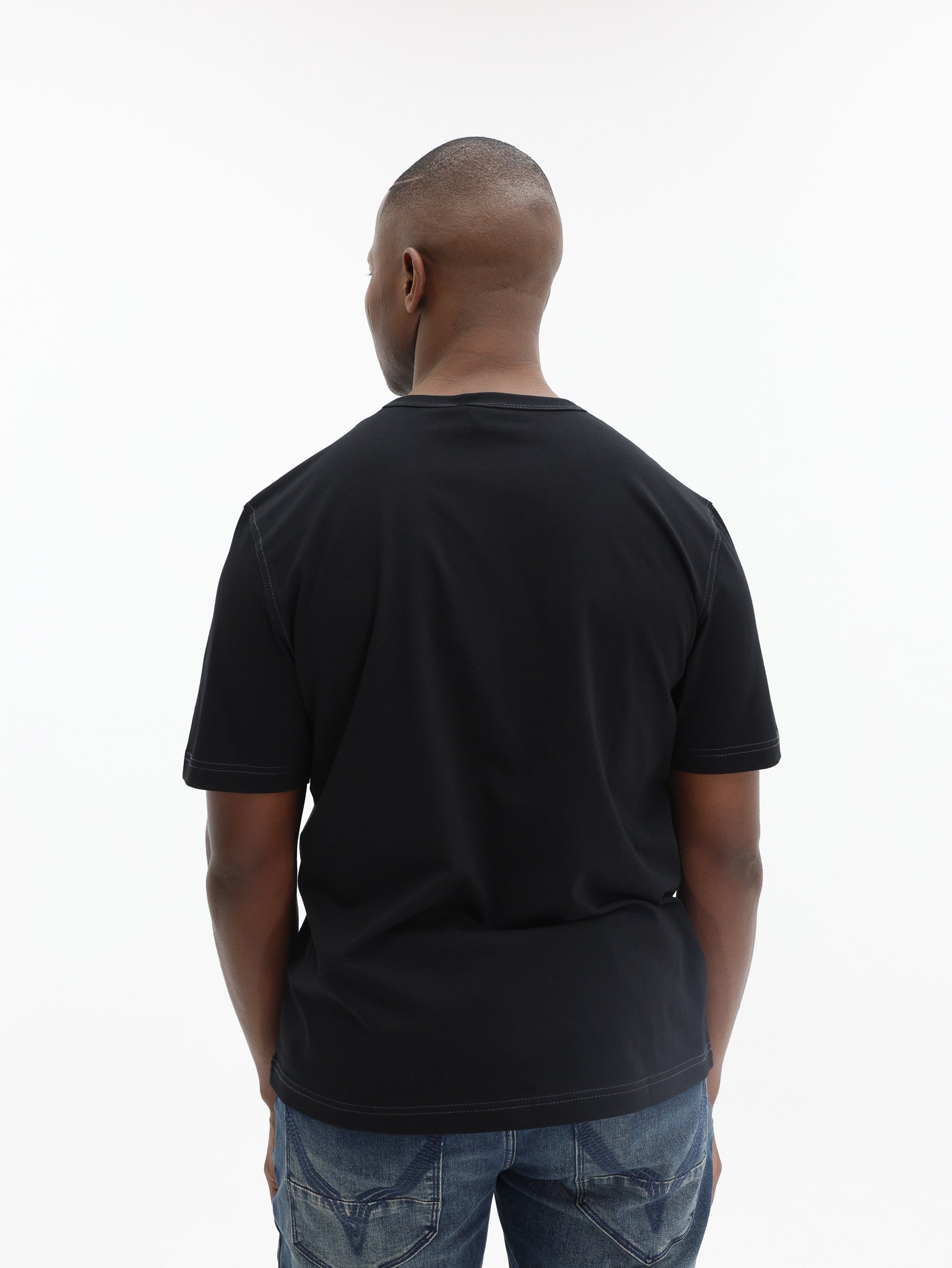 Diesel T-Shirt T-Adjust Logo Black